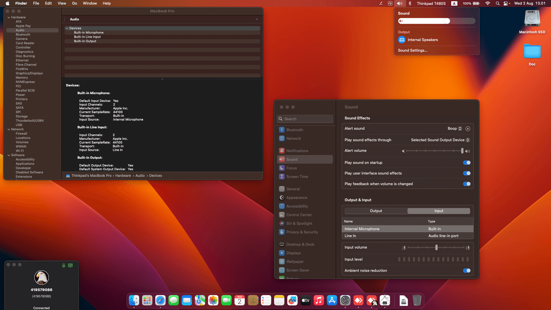 Lenovo Thinkpad T480 3rd Touchscreen [KabyLake R   Intel UHD 620 + PS2] 1